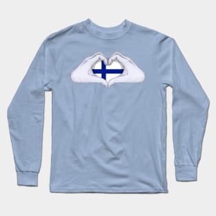 Finland Long Sleeve T-Shirt